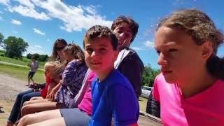 2016 07 01  Picking Strawberries at Walvoords Berry Farm in Sheboygan County [upl. by Lahsram]