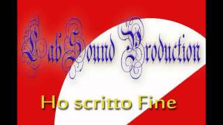 Mario Tessuto  Ho Scritto Fine Base Labsound Production Cover [upl. by Auburn49]