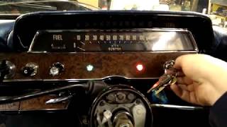 Ford Zephyr 4 MK3 starts up on key and lights up [upl. by Aliab105]