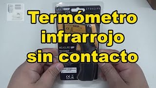 Termómetro infrarrojo sin contacto revisado [upl. by Thanos]