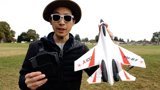 Vevor 4 Channel RC Fighter Jet Style Airplane [upl. by Mcnelly]