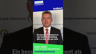 Grußwort Dr Achim Brötel Landrat NeckarOdenwaldKreis [upl. by Tom]