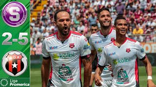 Dep Saprissa 2 vs LD Alajuelense 5  Clásico Torneo de Apertura 2019  Relato Teletica Radio [upl. by Berliner235]