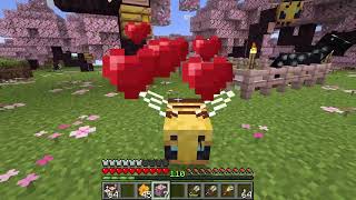 Minecraft Gathering Wax and Honey the FUN way [upl. by Malvin547]