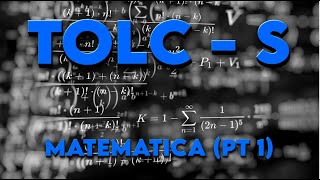 Simulazione esercizi TOLC  S MATEMATICA Prima parte  Test di ingresso [upl. by Akisey136]