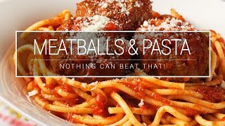 WORLDS BEST MEATBALLS AND PASTA NINJA FOODI RECIPE  Salty Tales [upl. by Kania]