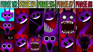 Phase 1 VS Phase 2 VS Phase 3 VS Phase 4 VS Phase 7 VS Phase 8 VS Phase 9 amp 10 🔴 Incredibox Sprunki [upl. by Larrie]