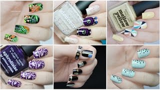 Nail Art Designs Compilation 1 [upl. by Anthea]