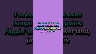 Trampoline  SHAED lyrics shorts viral youtubeshorts lyrics tiktokviral tiktok [upl. by Novahc]