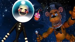 POOPET IN SPACE FNaF World Update 2 3 [upl. by Doersten677]