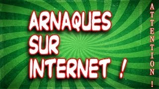 ARNAQUES SUR INTERNET Explications inactivité  ATTENTION [upl. by Yennej]