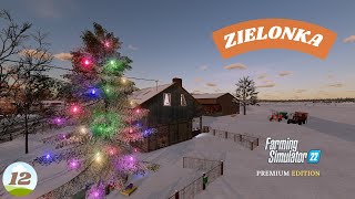 PRUTSEN in de SNEEUW op Eerste Kerstdag  ZIELONKA  Afl 12  Farming Simulator 22 Premium [upl. by Atel]