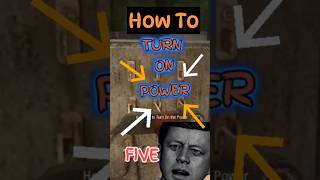 How To Turn On Power quotFivequot Black Ops fps blackops callofduty [upl. by Occor]