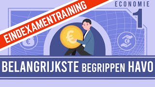 HAVO 5 ECONOMIE BELANGRIJKSTE BEGRIPPEN [upl. by Ekihc]