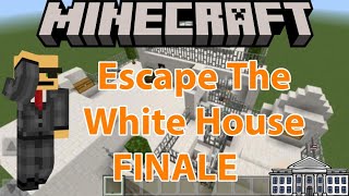 Minecraft Escape The White House FINALE Puzzle Map [upl. by Drofnil120]