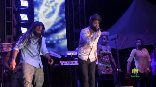 Kymani Marley amp Protoje sing quotRasta Lovequot at Marley 70 [upl. by Yelra]