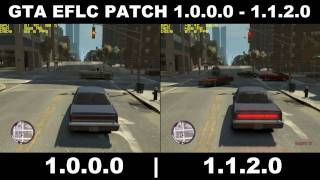 GTA EFLC PATCH 1000 VS 1120 Comparisons FPSGPU USAGE [upl. by Delle]