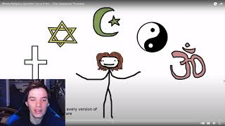 Historian Reacts  Where Religious Symbols Come From by Sam ONella Academy [upl. by Acinok]