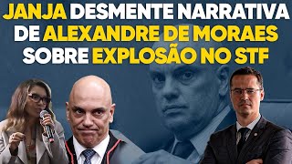 Que trapalhada Janja atrapalha planos de Moraes de usar explosões no STF contra anistia [upl. by Aitnahs]