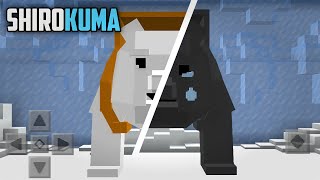 As the Gods Will in Minecraft PE Shirokuma Game Polar Bear Squid Game 20 [upl. by Adnilahs]