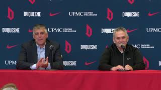 Duquesne Athletics Announcement [upl. by Enovahs]