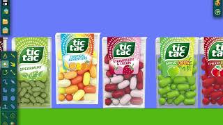 Tic Tac Flavors Algodoo [upl. by Htelimay]