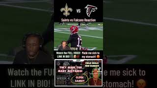 Saints vs Falcons Week 4 Reaction 🔥🔥🔥 [upl. by Ainniz142]