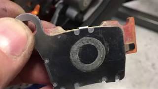 How to Stop Motorcycle Disc Brake Squeal  One Cure [upl. by Onifur]