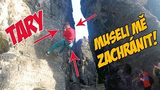 PARKOUR MÝMA OČIMA 8  TARY UVĚZNĚNÝ NA SKÁLE [upl. by Bryanty]