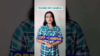 TCS NQT OFFcampus 2025 OnlineStudy4u [upl. by Hannover494]