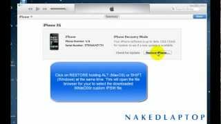 How to install whited00r 6 iPhone3GNormalWD6exe on iPhone 3G iOS 421 with error 1604 [upl. by Atig768]