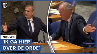 PVV’er botst met plaatsvervangend Kamervoorzitter ‘Dit is krankzinnig’ [upl. by Shelby]