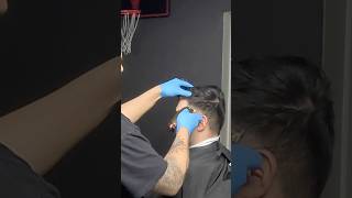 Taper Fade Haircut barber taperfadehaircut reels taper shortsviral [upl. by Dloraj]