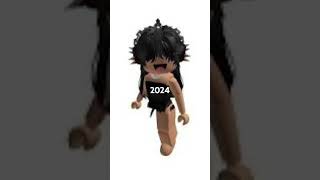 2024 vs 2017 Roblox skins [upl. by Eadmund]