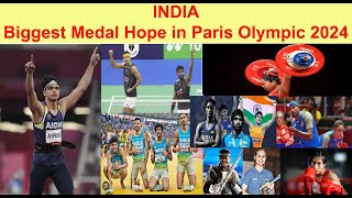 India biggest medal hope in Paris Olympic 2024  Indian athlete in Paris Olympic 2024 olympic2024 [upl. by Sidell732]