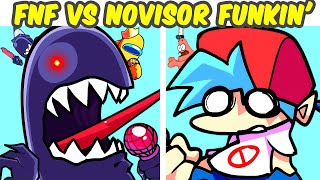 Friday Night Funkin VS Novisor Remastered DEMO WEEK  Novisor Funkin FNF MODCover Among Us [upl. by Venn915]