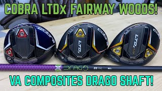 Club Junkie Reviewing Cobras LTDx Fairway Woods and VA Composites Drago Shaft [upl. by Nylireg]