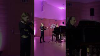 „Song for Violin and Piano“ by Nikolaus Wiplinger played live with son Daniel piano violin music [upl. by Eshman273]