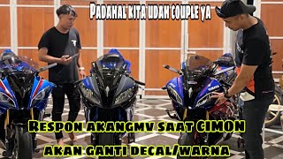 akangmv KAGET DENGAR CIMON MAU GANTI DECAL ‼️ PADAHAL KITA SUDAH COUPLE [upl. by Lamprey]