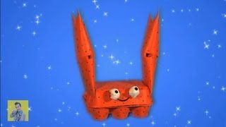 Cardboard Crab  Mister Maker [upl. by Zuckerman289]