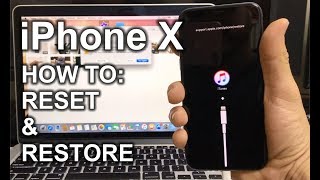 How To Reset amp Restore your Apple iPhone X  Factory Reset [upl. by Inatsed]