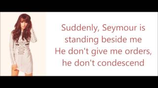 GLEESuddenly Seymour with lyrics [upl. by Annoiek407]