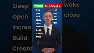 Word opposite wordopposites englishlearnenglishonline [upl. by Alfons]