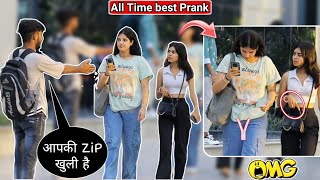 All Time best Prank  Best Reaction Prank On Girls  Part9 Epic reaction  funny prank 2023 [upl. by Ellerahs]