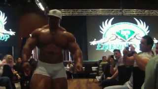 Roelly Winklaar Emerald Cup Guest Posing 2013 [upl. by Cleaves]