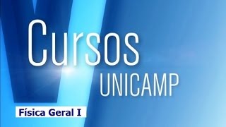 Cursos Unicamp Física Geral 1  aula 12 [upl. by Eimareg]