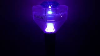 MY TREASURE TREASURE Lightstick 트라이트 Live React Mode [upl. by Carline]