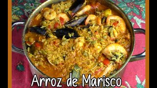 ARROZ DE MARISCO  COMO EU FAÇO  DELICIOSO E FÁCIL [upl. by Nohtanoj290]