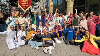 Germany Harinam  Mahanamasankirtan Bielefeld September 14 2024 г [upl. by Olivero]