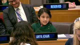 Powerful Speech by 10 year old on Artificial Intelligence amp Empathy  Girls in Science [upl. by Engamrahc]